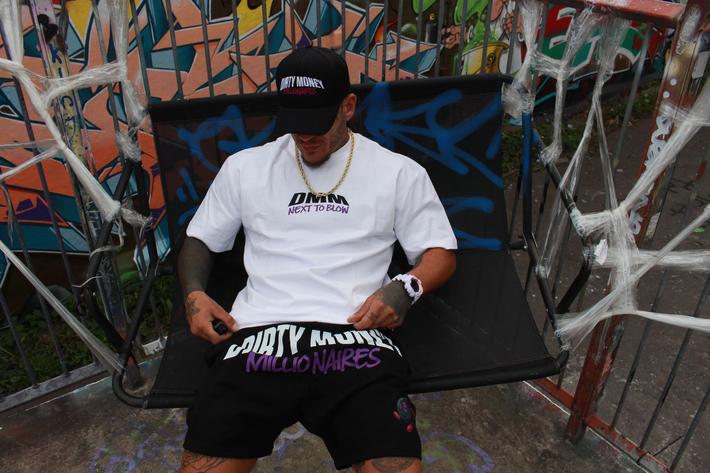 NEXT TO BLOW SHORTS - PURPLE