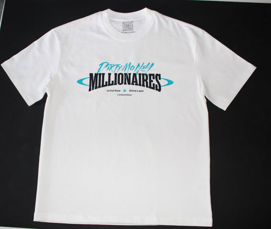 MONARCH TEE WHITE / BLUE
