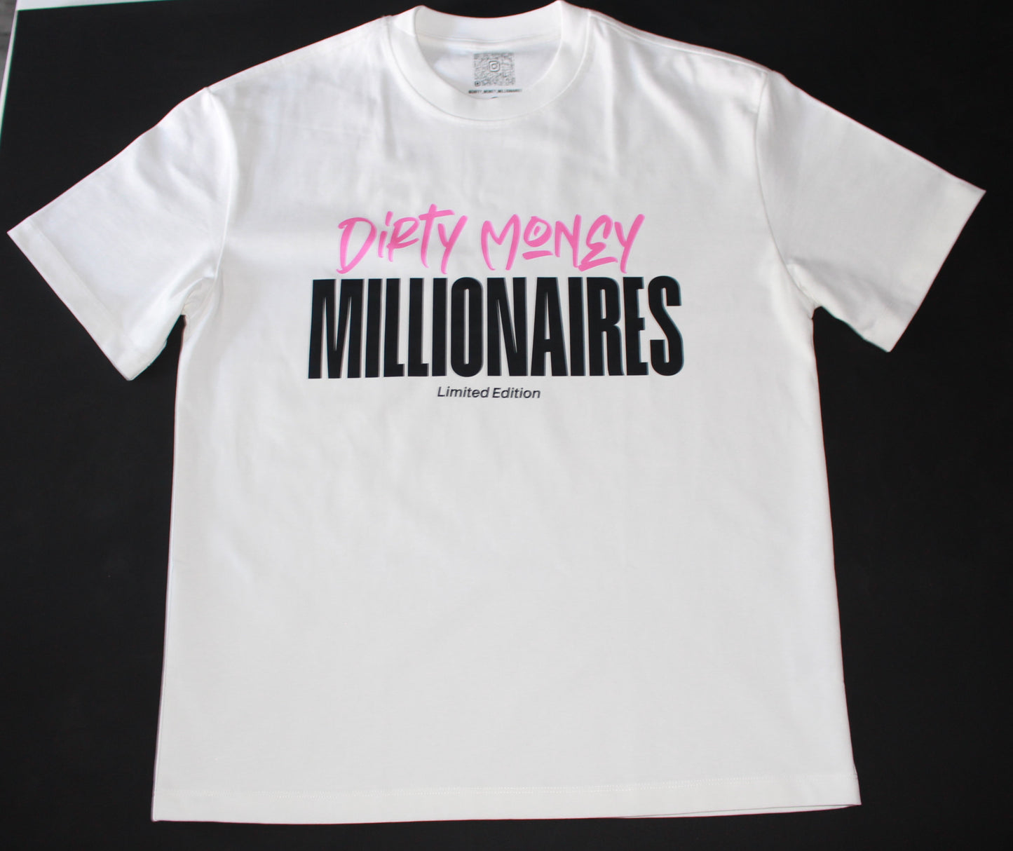 GRIND NOW SHINE LATER V2 T-SHIRT - WHITE PINK